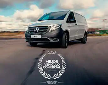 La Vito de Mercedes-Benz sigue liderando el mercado y se consagra como el “Mejor Vehículo Comercial” del año en premios Los Mejores